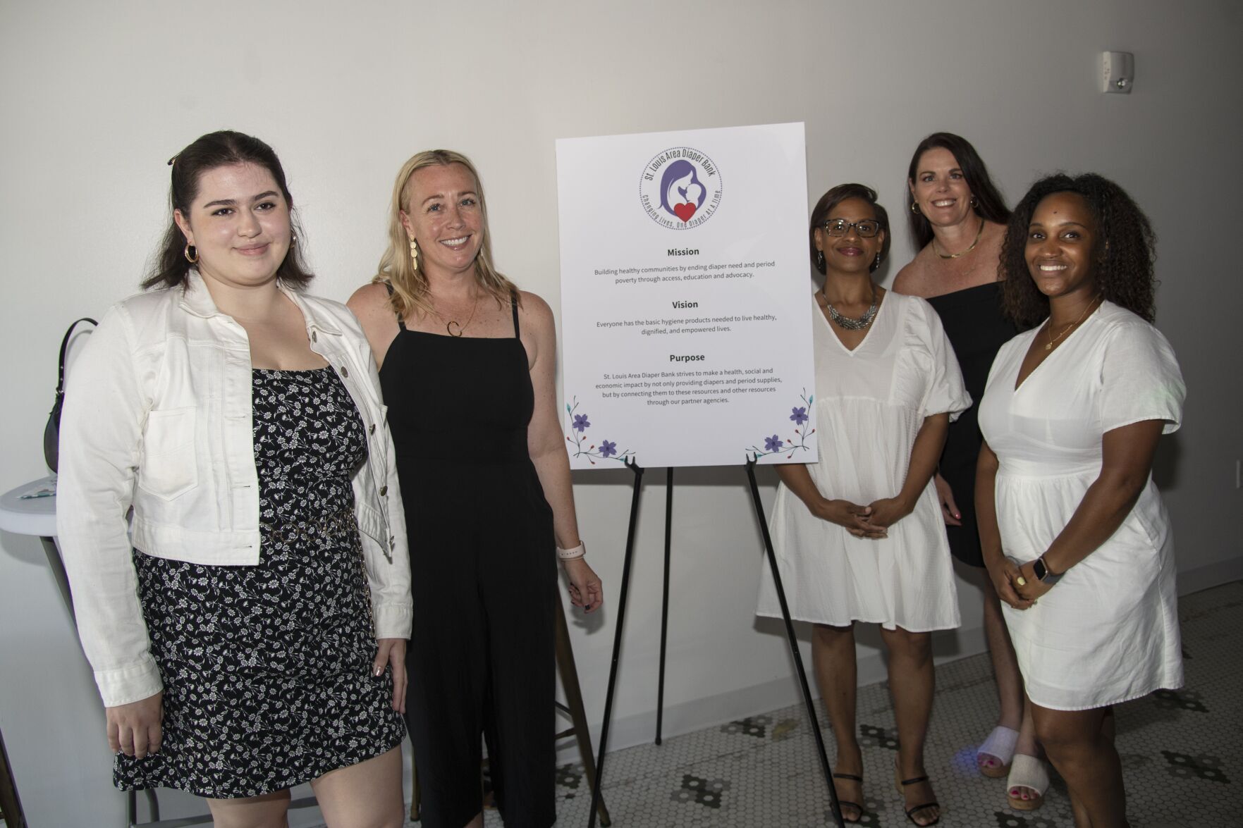 Sofia Belisle, Carrie Crompton, Muriel Smith, Michelle Boatman, Jerrica Franks